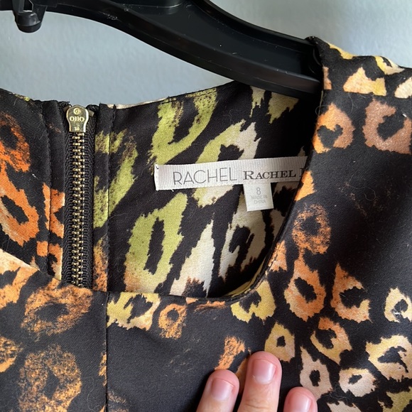 Rachel rachel Roy Drop Waist Sequin Print Dress - Picture 4 of 9